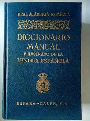 Seller image for Diccionario manual e ilustrado de la lengua espaola for sale by Librera Ofisierra