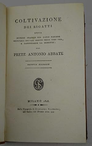 Coltivazione dei bigatti ossia metodo pratico per farli nascere coltivarli nei vari periodi della...