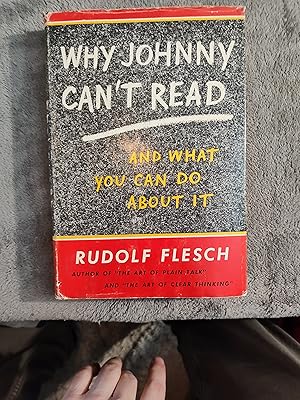 Bild des Verkufers fr Why Johnny Can t Read, and What You Can Do About It zum Verkauf von Antique and Collectible Books