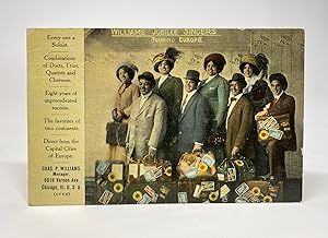 [AFRICAN-AMERICANA] [POSTCARDS] Williams Jubilee Singers Touring Europe