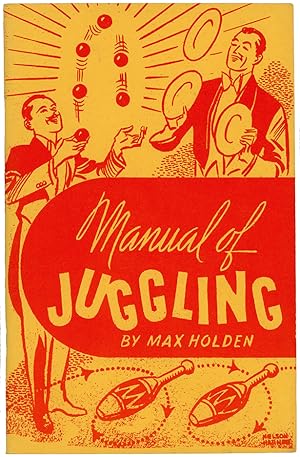 Image du vendeur pour Manual of Juggling mis en vente par Quicker than the Eye