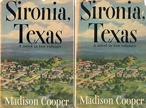 Seller image for SIRONIA, TEXAS. TWO VOLUMES for sale by BUCKINGHAM BOOKS, ABAA, ILAB, IOBA