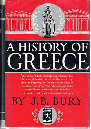 Seller image for A History of Greece to the Death of Alexander the Great for sale by Dorley House Books, Inc.