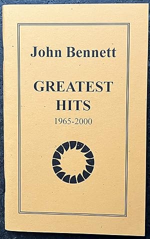 Seller image for Greatest Hits, 1965 to 2000 for sale by Kirpan Press