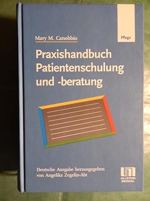 Immagine del venditore per Praxishandbuch - Patientenschulung und -Beratung - Buch von 1998 venduto da Buchantiquariat Uwe Sticht, Einzelunter.