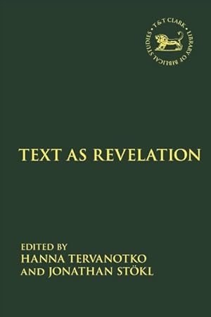 Immagine del venditore per Text As Revelation venduto da GreatBookPrices