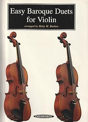 Seller image for Easy Baroque Duets for Violin for sale by fourleafclover books