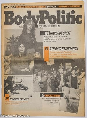 Imagen del vendedor de The Body Politic: a magazine for gay liberation; #94, June, 1983: Mind/Body Split a la venta por Bolerium Books Inc.