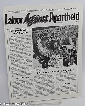 Labor against apartheid (fall 1988)