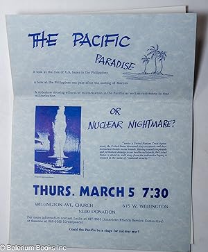 The Pacific Paradise; a look at the role of U.S. bases in the Philippines. A look at the Philippi...