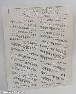 The spark; how the Gulf War can be stopped [handbill]