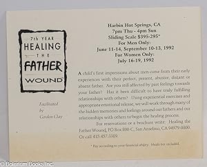 Imagen del vendedor de 7th year healing the father wound a la venta por Bolerium Books Inc.