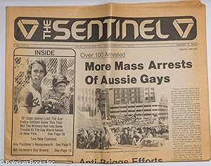 Seller image for The Sentinel: vol. 5, #18, September 8, 1978: More Mass Arrests of Aussie Gays for sale by Bolerium Books Inc.