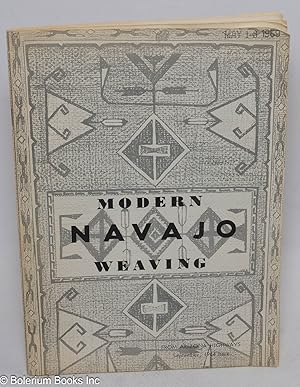 Modern Navajo Weaving [article in offprint] from Arizona Highways, September, 1964 issue