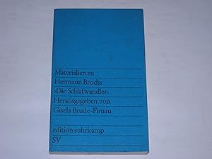 Bild des Verkäufers für Materialien zu Hermann Brochs Die Schlafwandler. zum Verkauf von Der-Philo-soph