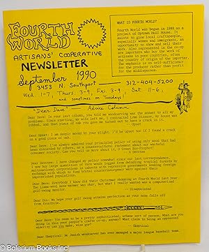 Fourth world artisans' cooperative newsletter (September 1990)