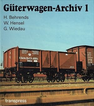 Seller image for Gterwagen-Archiv. Band 1 : Lnderbahnen und Deutsche Reichsbahn-Gesellschaft. for sale by Antiquariat Bernhardt