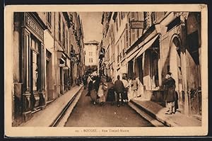 Ansichtskarte Bougie, Rue Treizel-Haute
