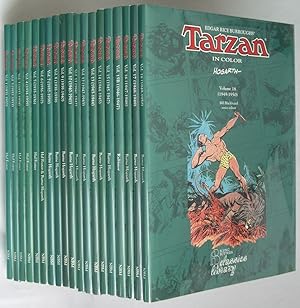 Imagen del vendedor de Edgar Rice Burroughs' Tarzan In Color 1 2 3 4 5 6 7 8 9 10 11 12 13 14 15 15B 16 17 18 [complete in 19 volumes] a la venta por Bookworks [MWABA, IOBA]