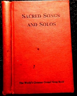 Immagine del venditore per Sacred Songs and Solos: Words only venduto da Stahr Book Shoppe