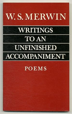 Seller image for Writings to an Unfinished Accompaniment for sale by Between the Covers-Rare Books, Inc. ABAA