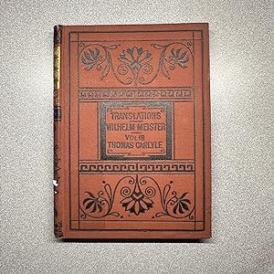 Wilhelm Meister's Apprenticeship and Travels [Volume III]