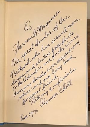 Imagen del vendedor de Where Water Falls - INSCRIBED to Senator Warren G. Magnuson a la venta por Long Brothers Fine & Rare Books, ABAA