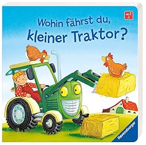 Bild des Verkufers fr Wohin fhrst du, kleiner Traktor? zum Verkauf von Gabis Bcherlager