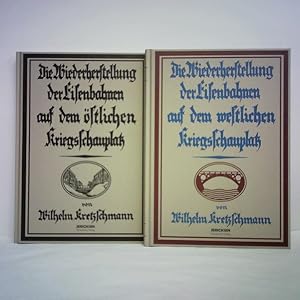 Image du vendeur pour Das deutsche Militr-Eisenbahnwesen im Weltkrieg 1914 - 1918 in 2 Bnden mis en vente par Celler Versandantiquariat