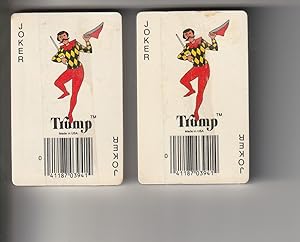 TRUMP Playing Cards unopened decks 1980's Elonne art