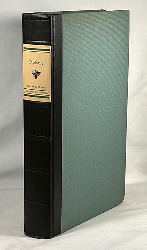 Seller image for Prologue for sale by Clausen Books, RMABA