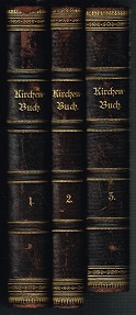 Seller image for Erster Teil: Gebete / Zweiter Teil: Handlungen / Dritter Teil: Leidensgeschichte, Evangelien und Episteln, Augsburgische Konfession und Anhang (3 Bnde). - for sale by Libresso Antiquariat, Jens Hagedorn