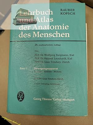 Raubers's Lehrbuch der Anatomie des Menschen. In sechs Abteilungen. Abteilung 1: Bewegungsapparat...