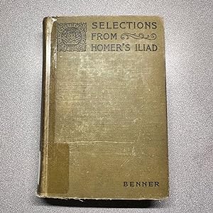 Bild des Verkufers fr Selections from Homer's Iliad zum Verkauf von Speedy Book