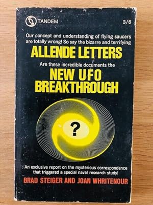 Seller image for NEW UFO BREAKTHROUGH for sale by Happyfish Books