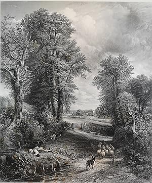 Seller image for Stahlstich 1840. The Cornfield. John Constable. for sale by ANTIQUARIAT Franke BRUDDENBOOKS