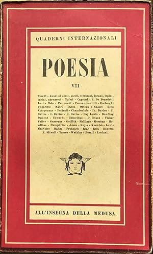 Poesia. VII. Quaderni internazionali