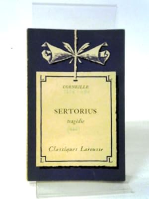 Image du vendeur pour Sertorius mis en vente par World of Rare Books