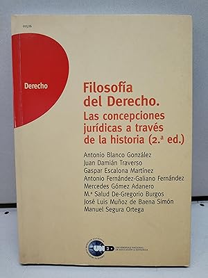 Seller image for Filosofa del derecho. Las concepciones jurdicas a travs de la historia (2 ed.) (UNIDAD DIDCTICA) for sale by LIBRERA MATHILDABOOKS