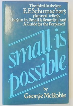 Bild des Verkufers fr Small is Possible zum Verkauf von PsychoBabel & Skoob Books