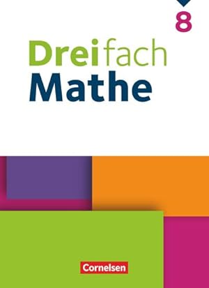 Seller image for Dreifach Mathe 8. Schuljahr - Schulbuch - Mit digitalen Hilfen, Erklrfilmen und Wortvertonungen for sale by AHA-BUCH GmbH