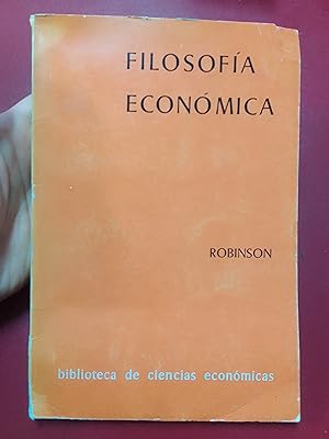 Filosofía económica (SUBRAYADO)