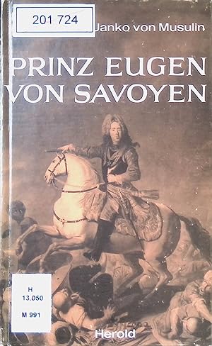 Imagen del vendedor de Prinz Eugen von Savoyen. a la venta por books4less (Versandantiquariat Petra Gros GmbH & Co. KG)