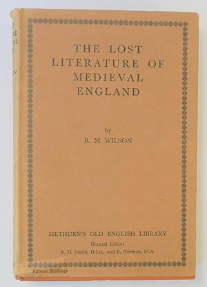 Bild des Verkufers fr The Lost Literature of Medieval England zum Verkauf von PsychoBabel & Skoob Books