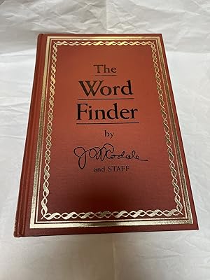 Imagen del vendedor de The Word Finder a la venta por Teppa Books