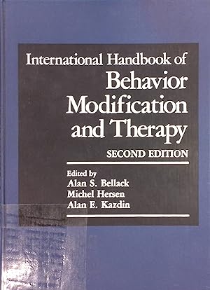 Immagine del venditore per International Handbook of Behavior Modification and Therapy venduto da books4less (Versandantiquariat Petra Gros GmbH & Co. KG)