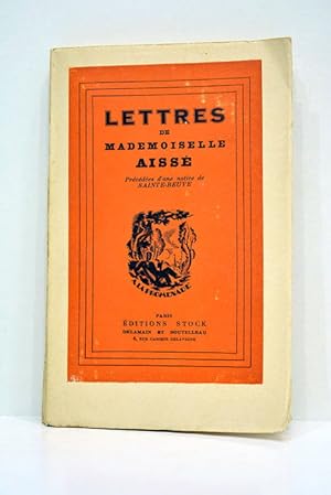Imagen del vendedor de Lettres de Mademoiselle Ass  Madame Calandrini. a la venta por ltimo Captulo S.L.