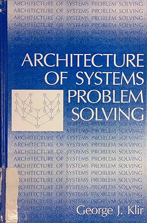 Imagen del vendedor de Architecture of Systems Problem Solving a la venta por books4less (Versandantiquariat Petra Gros GmbH & Co. KG)