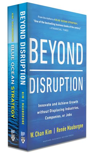 Seller image for Blue Ocean Strategy + Beyond Disruption Collection (2 Books) by Kim, W. Chan, Mauborgne, Renée A. [Product Bundle ] for sale by booksXpress