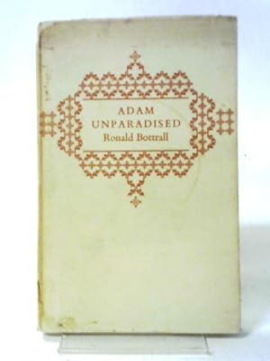 Seller image for Adam Unparadised for sale by World of Rare Books